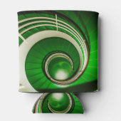Grüne Rundtreppe Dosenkühler (Rückseite)