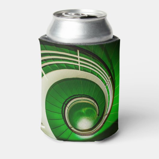 Grüne Rundtreppe Dosenkühler (Kanne Rückseite)
