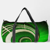 Grüne Rundtreppe Duffle Bag (Vorderseite)