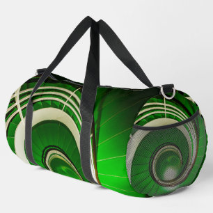 Grüne Rundtreppe Duffle Bag