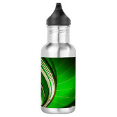 Grüne Rundtreppe Edelstahlflasche (Rechts)
