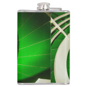 Grüne Rundtreppe Flachmann (Rückseite)