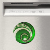 Grüne Rundtreppe Magnet (In Situ (Geschirrspüler))