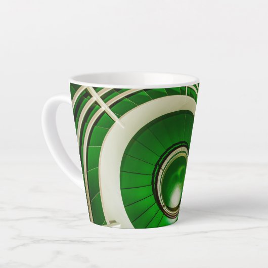 Grüne Rundtreppe Milchtasse (Linke Ecke)