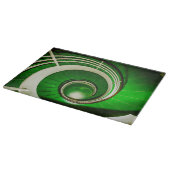 Grüne Rundtreppe Schneidebrett (Ecke)
