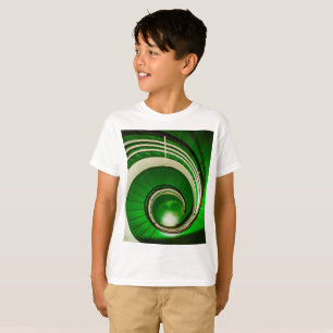 Grüne Rundtreppe T-Shirt