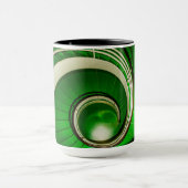 Grüne Rundtreppe Tasse (Zentrum)