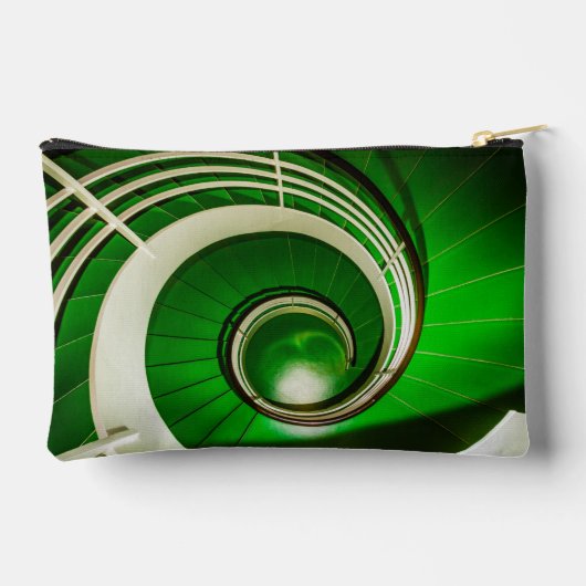 Grüne Rundtreppe Zubehörtasche (Rückseite)