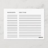 Grüne Rustikale Kleider Brautparty Rezeptionskarte Postkarte (Rückseite)