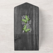 Grüne Rustikale Schmetterlinge - Einladung zur Hoc (Außenbereich)