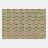 Grüne Rustikale Weihnachten Geschenkpapier Set (Vorderseite 2)