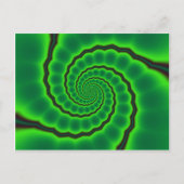 Grüne Sache-Postkarten Postkarte (Vorderseite)