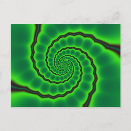 Grüne Sache-Postkarten Postkarte (Vorderseite)