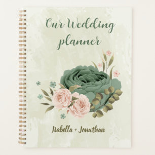 grüne Salbeiblusen-Hochzeit Planer