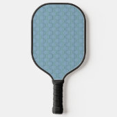 Grüne Scallops Pickleball Schläger (Rückseite)