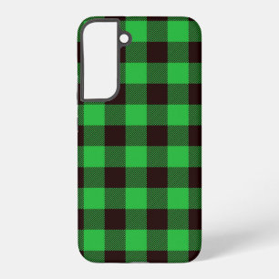 Grüne Schachbrett Samsung Galaxy Hülle