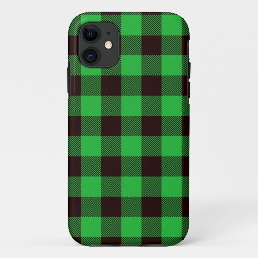 Grüne Schachtel Flannel iPhone Gehäuse Case-Mate iPhone Hülle (Rückseite)