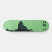 Grüne Schäfer Skateboard (Horizontal)