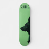 Grüne Schäfer Skateboard (Vorne)