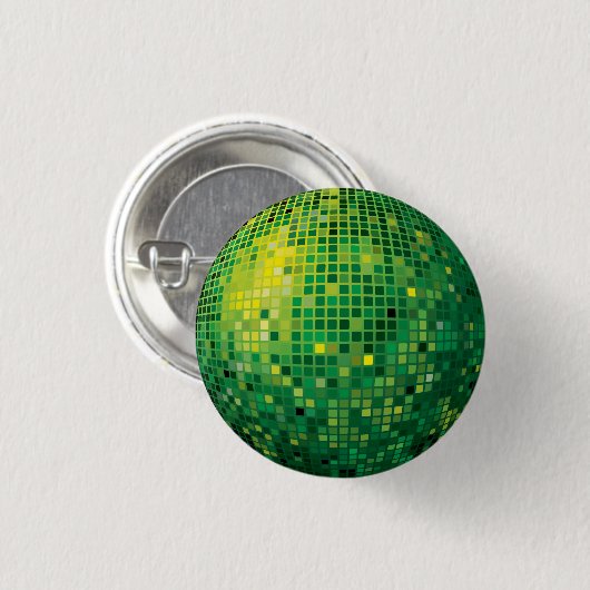 Grüne Schaltfläche für den Disko-Ball Button (Vorne & Hinten)
