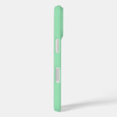 Grüne Schattenstreifen Case-Mate iPhone Hülle (Rückseite / Rechts)