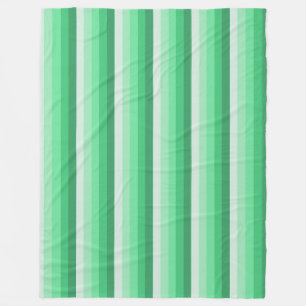 Grüne Schattenstreifen Fleecedecke