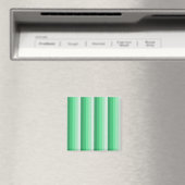 Grüne Schattenstreifen Magnet (In Situ (Geschirrspüler))