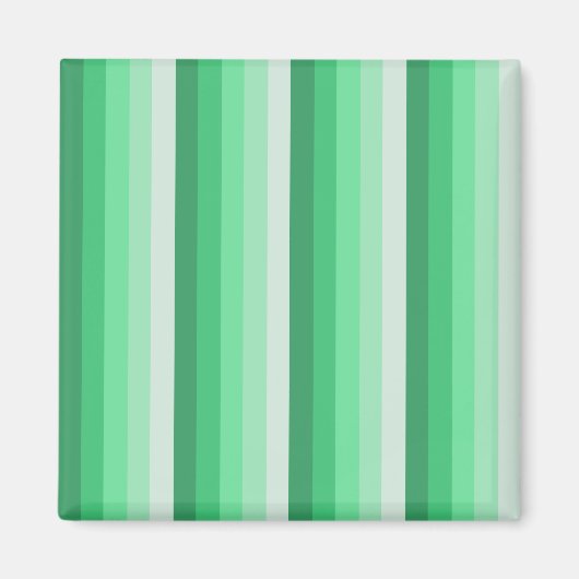 Grüne Schattenstreifen Magnet (Vorne)