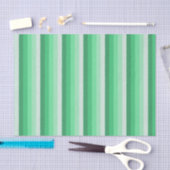 Grüne Schattenstreifen Seidenpapier (Handwerk)