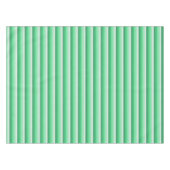 Grüne Schattenstreifen Tischdecke (Vorderseite (Horizontal))