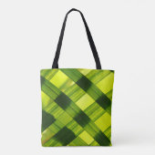 Grüne Schattierungen Tasche (Rückseite)