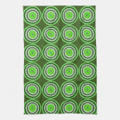 Grüne Scheiben, Geschirrtuch (Vertikal)