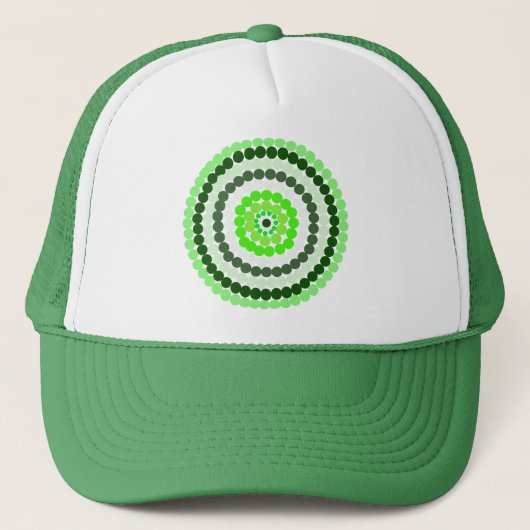 Grüne Scheiben, Truckerkappe (Vorderseite)