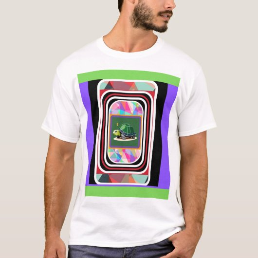 Grüne Schildkröte 1 T-Shirt (Vorderseite)