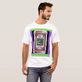Grüne Schildkröte 1 T-Shirt (Vorne ganz)