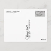 Grüne Schildkröte - Postkarte - 01 (Rückseite)
