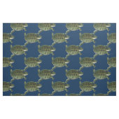 Grüne Schildkröte Stoff (Fat Quarter (45,7 x 55,9 cm))