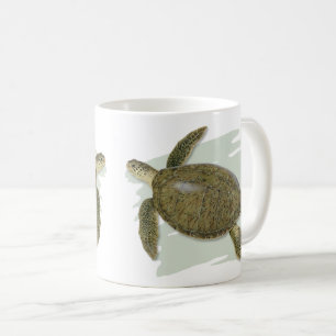 Grüne Schildkröte-Tasse Kaffeetasse
