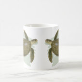Grüne Schildkröte-Tasse Kaffeetasse (Mittel)