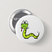 Grüne Schlange Button (Vorne & Hinten)