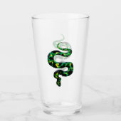 Grüne Schlange Glas (Vorderseite)