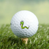 Grüne Schlange Golfball (Insitu T-Shirt)