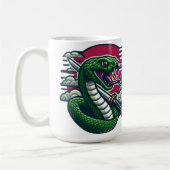 Grüne Schlange Kaffeetasse (Links)