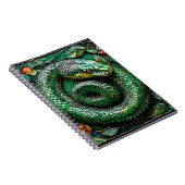 Grüne Schlange Notizblock (Rechte Seite)