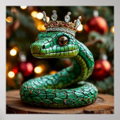 Grüne Schlange Poster (Vorne)