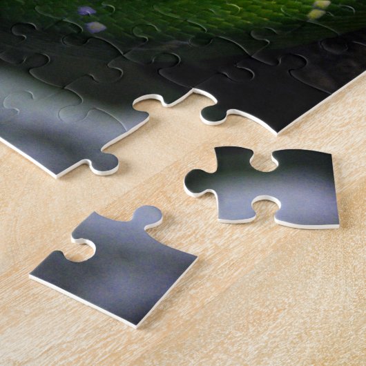 Grüne Schlange Puzzle (Seite)