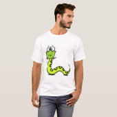 Grüne Schlange T-Shirt (Vorne ganz)