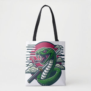 Grüne Schlange Tasche