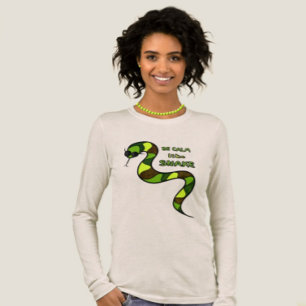 Grüne Schlange Tri-Blend Shirt