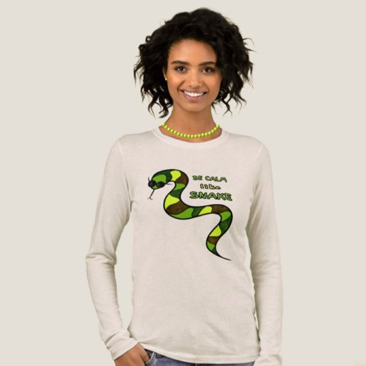 Grüne Schlange Tri-Blend Shirt